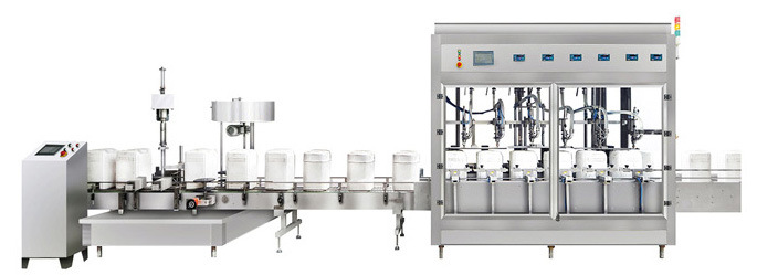 數(shù)控高精度稱(chēng)重式灌裝機(jī)